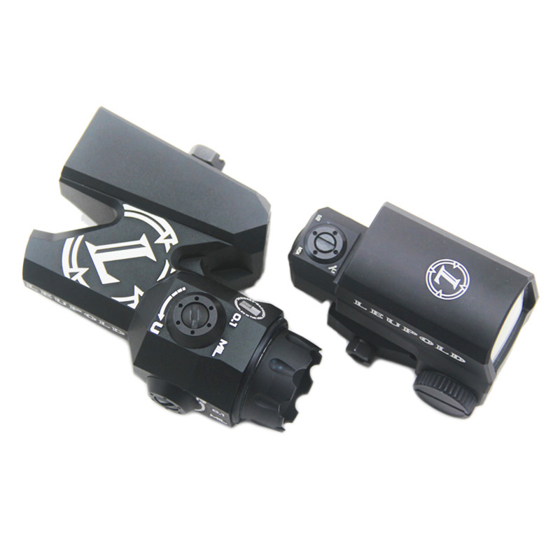 LEUPOLD Dual-Enhanced Optical Sight D-EVO CMR-W-Reticle Scope BK